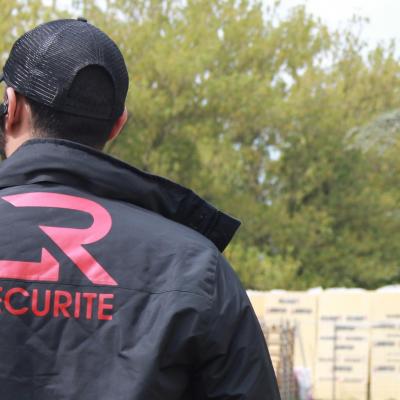 Veste LR Sécurité de dos